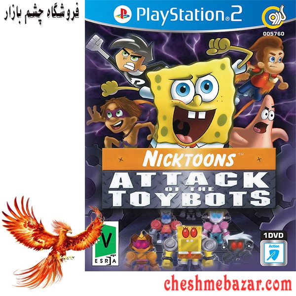 بازی ATTACK OF THE TOYBOTS مخصوص PS2
