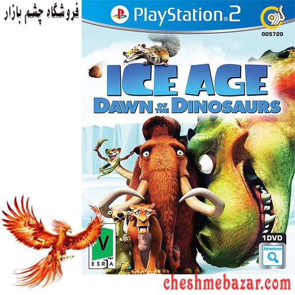 بازی Ice Age Dawn of the Dinosaurs مخصوص ps2