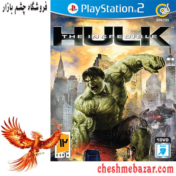 بازی The Incredible Hulk مخصوص PS2