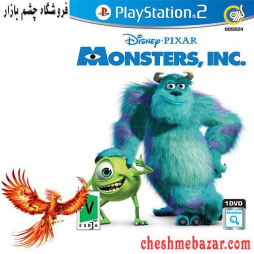 بازی Disney Pixar Monsters Inc مخصوص PS2 نشر گردو
