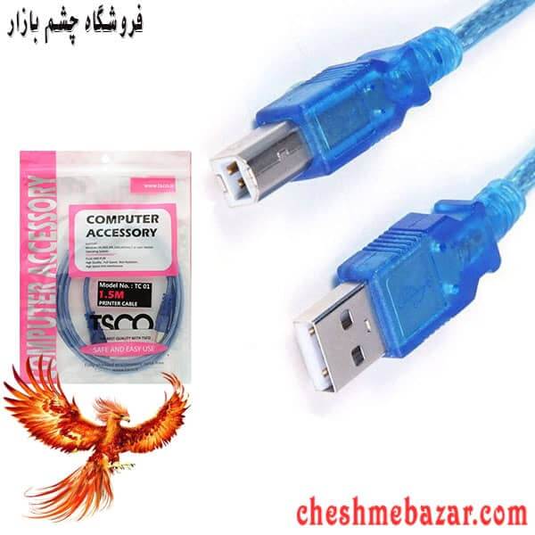 کابل پرینتر 1.5 متری تسکو مدل TC01