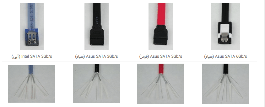 تفاوت بین کابل های ساتا