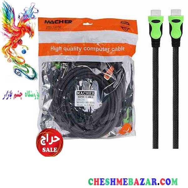 کابل HDMI طول 1.5 متر MACHER